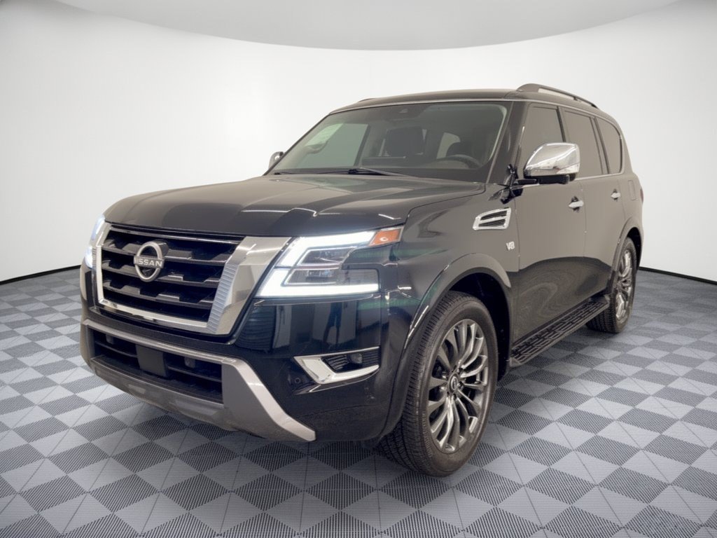 Used 2021 Nissan Armada Platinum w/ Captain's Chairs Package RWD image 31