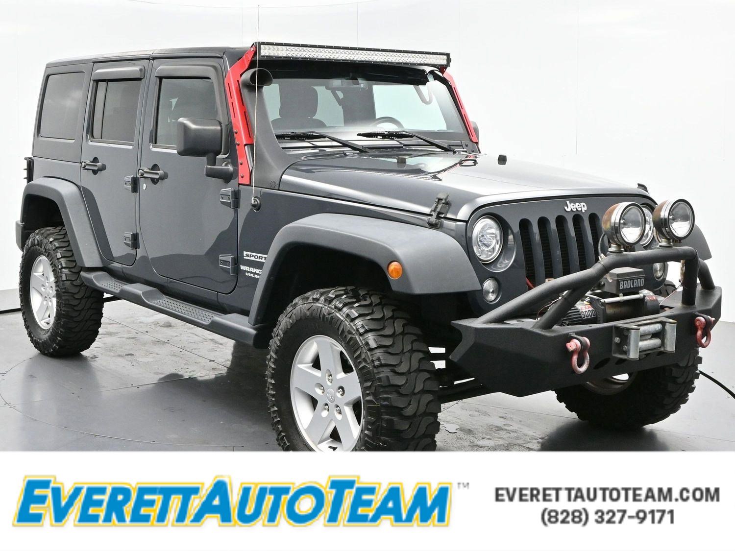 Used 2017 Jeep Wrangler Unlimited Sport w/ Quick Order Package 24S image 1