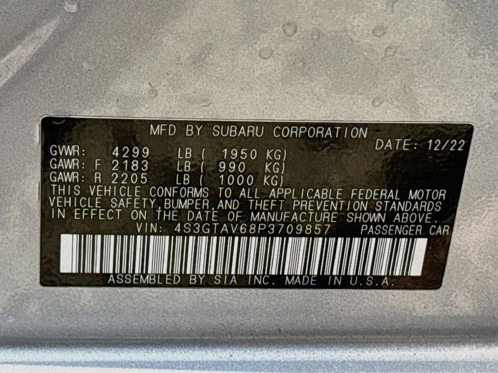 Used 2023 Subaru Impreza 2.0i Premium AWD/4WD image 30