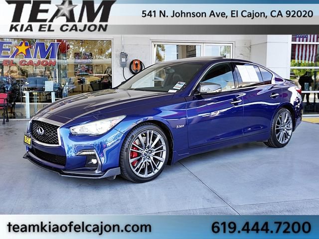 Used 2018 INFINITI Q50 Red Sport 400 w/ Sensory Package (Sport) AWD/4WD image 5
