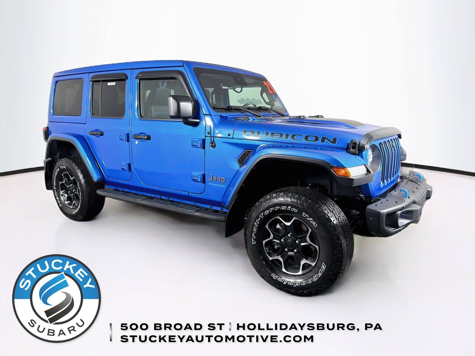Used 2021 Jeep Wrangler Unlimited Rubicon 4xe w/ Steel Bumper Group