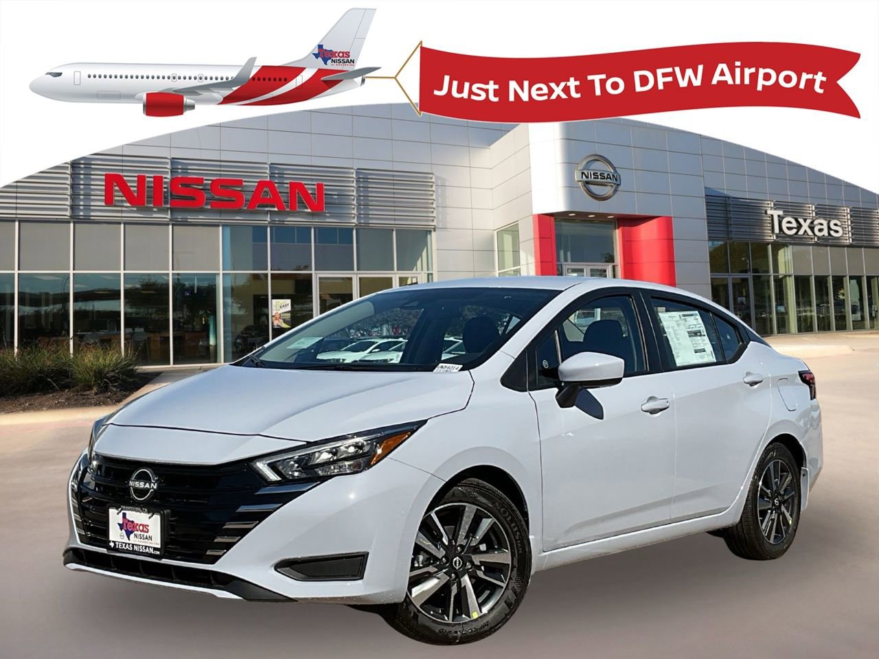 New 2025 Nissan Versa SV w/ Trunk Package