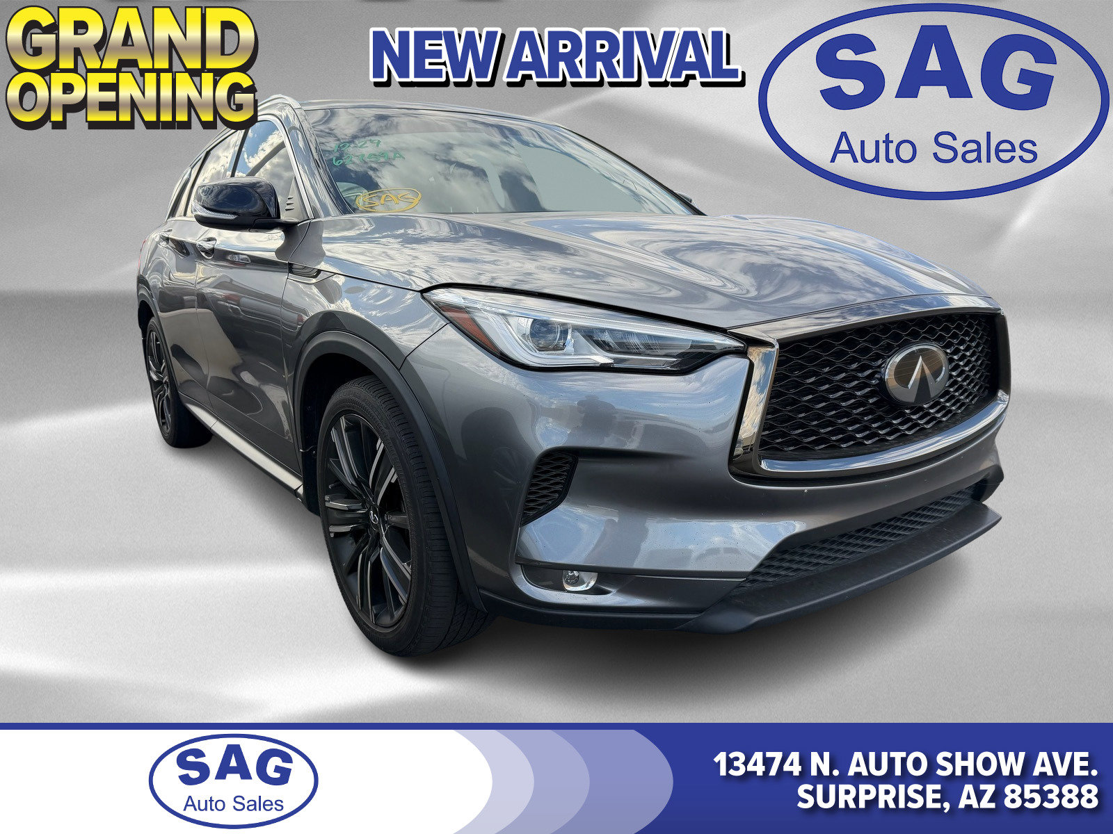 Used 2021 INFINITI QX50 Luxe w/ Appearance Package video 1
