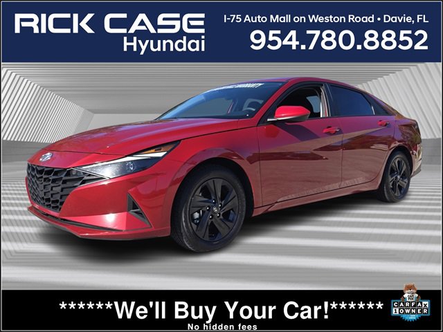 Certified 2023 Hyundai Elantra Blue w/ Cargo Package