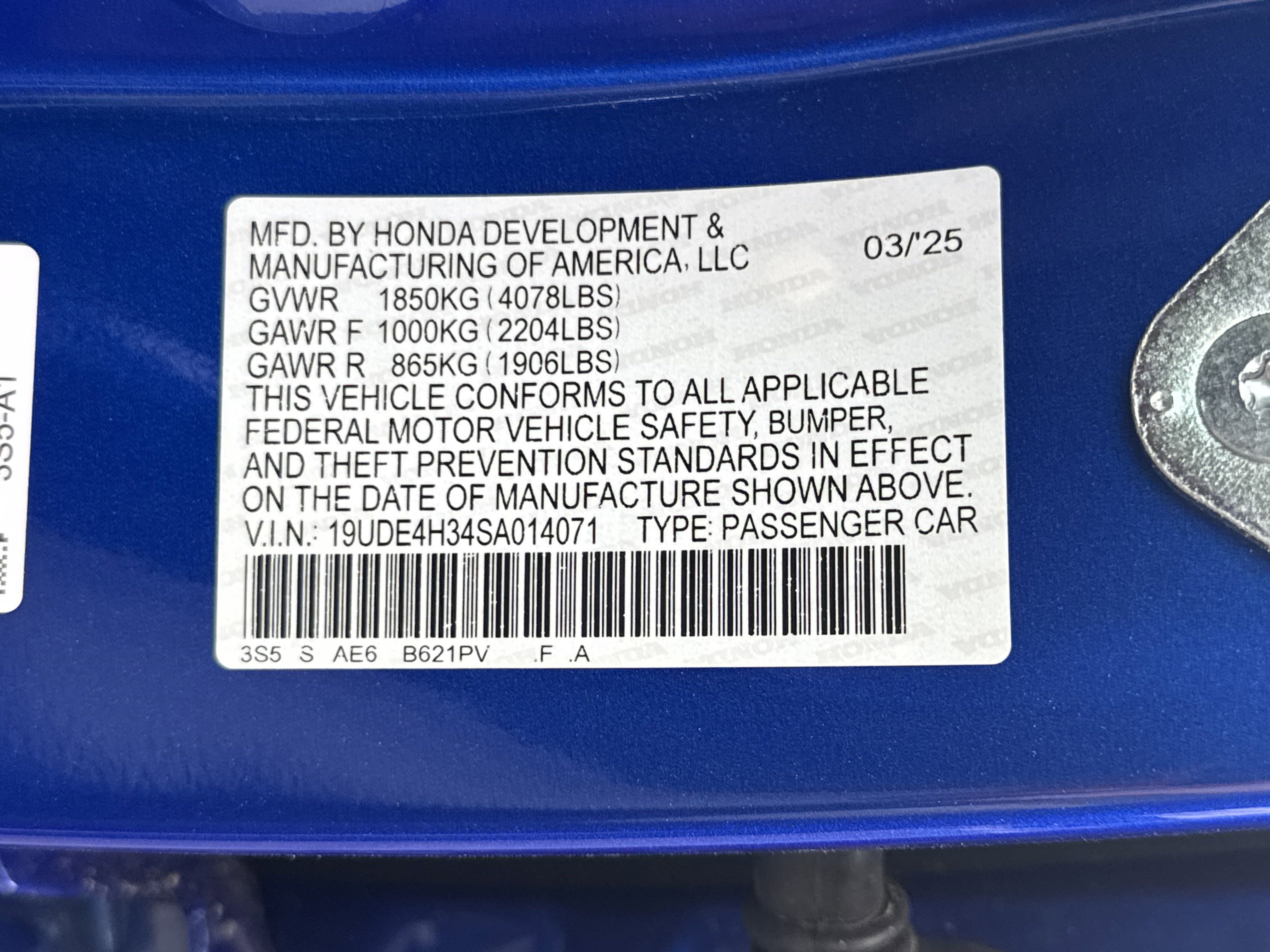 New 2025 Acura Integra A-Spec image 26