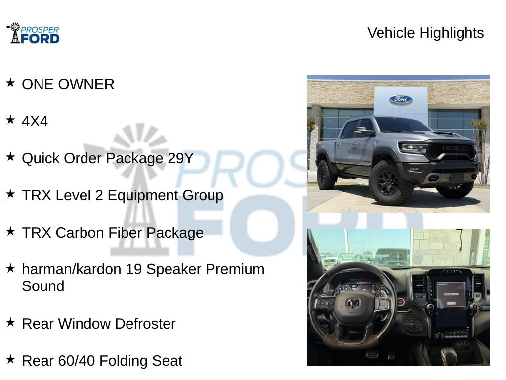 Used 2022 RAM 1500 TRX w/ TRX Level 2 Equipment Group AWD/4WD image 5