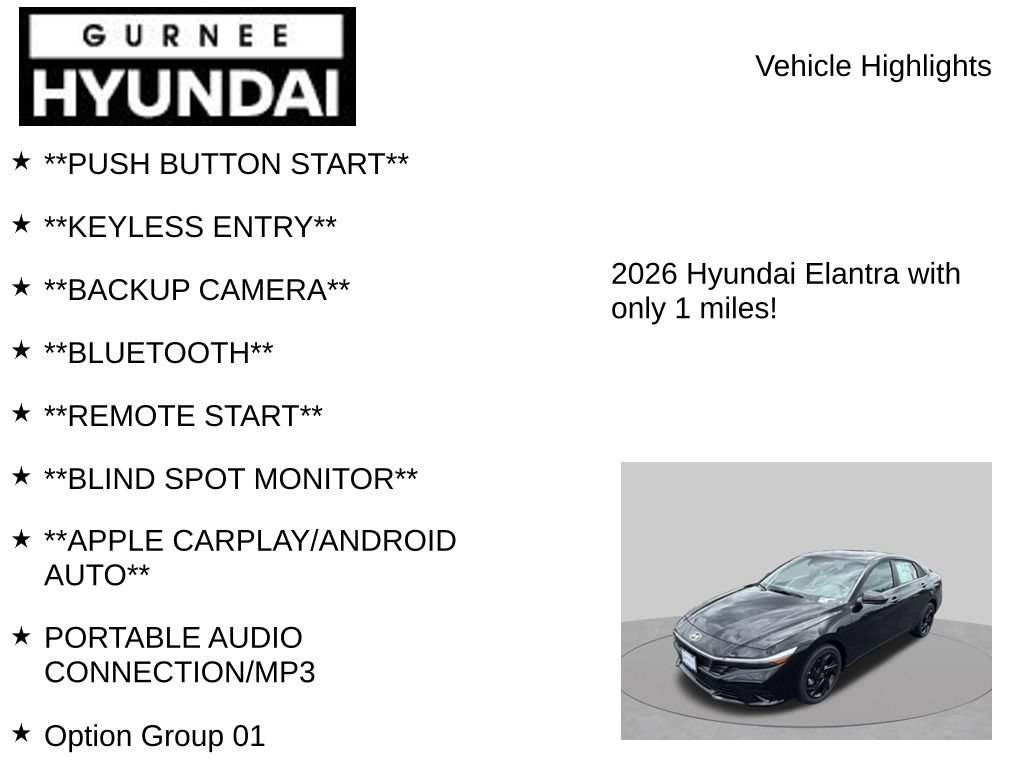 New 2026 Hyundai Elantra SEL Sport Premium FWD image 8