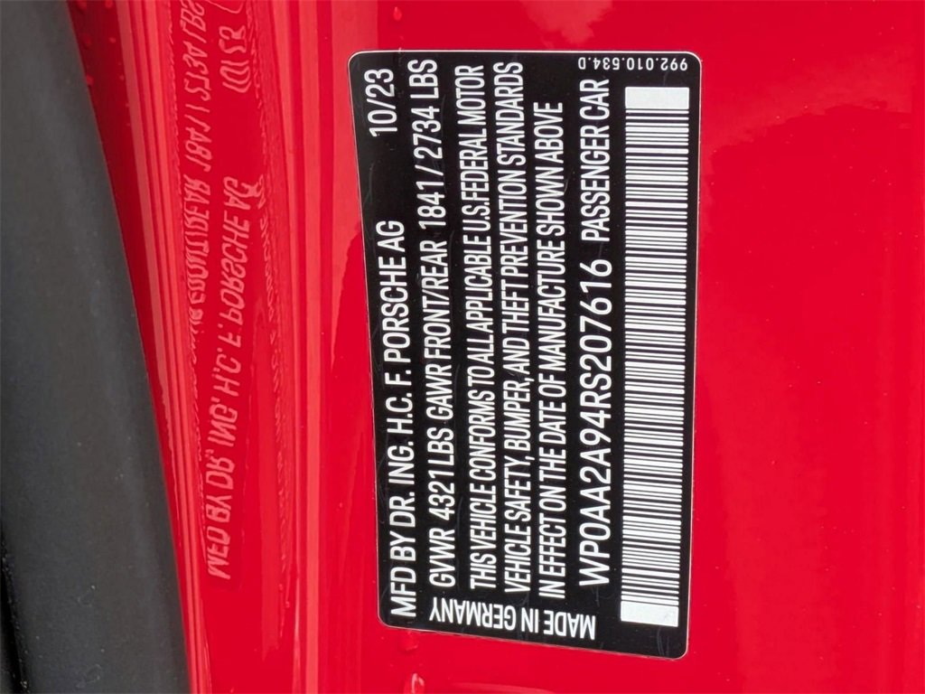 Used 2024 Porsche 911 Carrera w/ Premium Package image 42