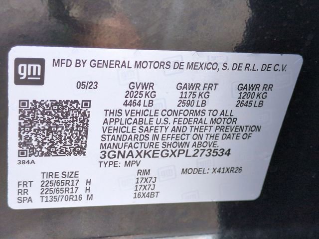 Certified 2023 Chevrolet Equinox LT FWD image 33