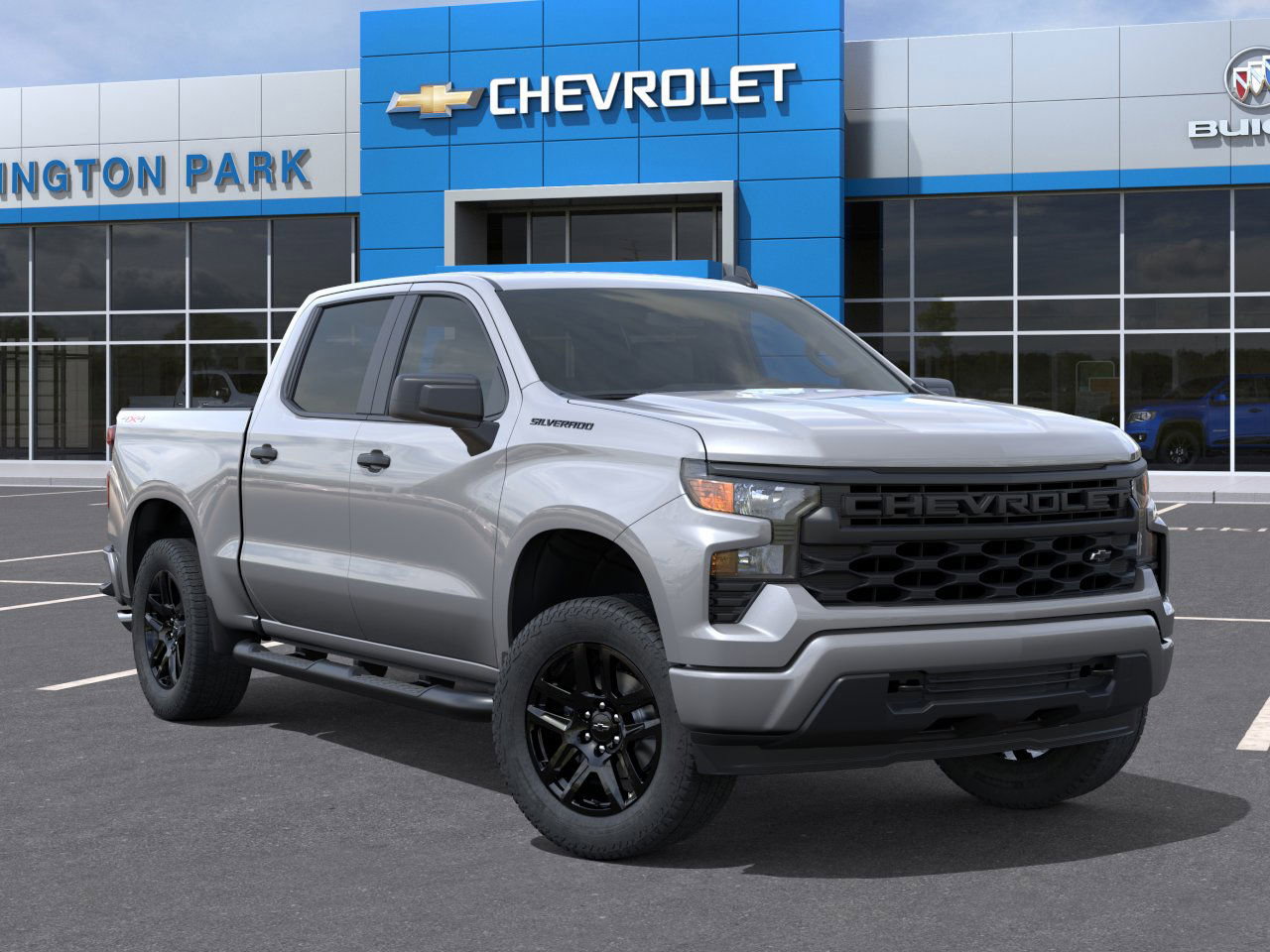 New 2026 Chevrolet Silverado 1500 Custom w/ Turbomax Blackout Package image 7