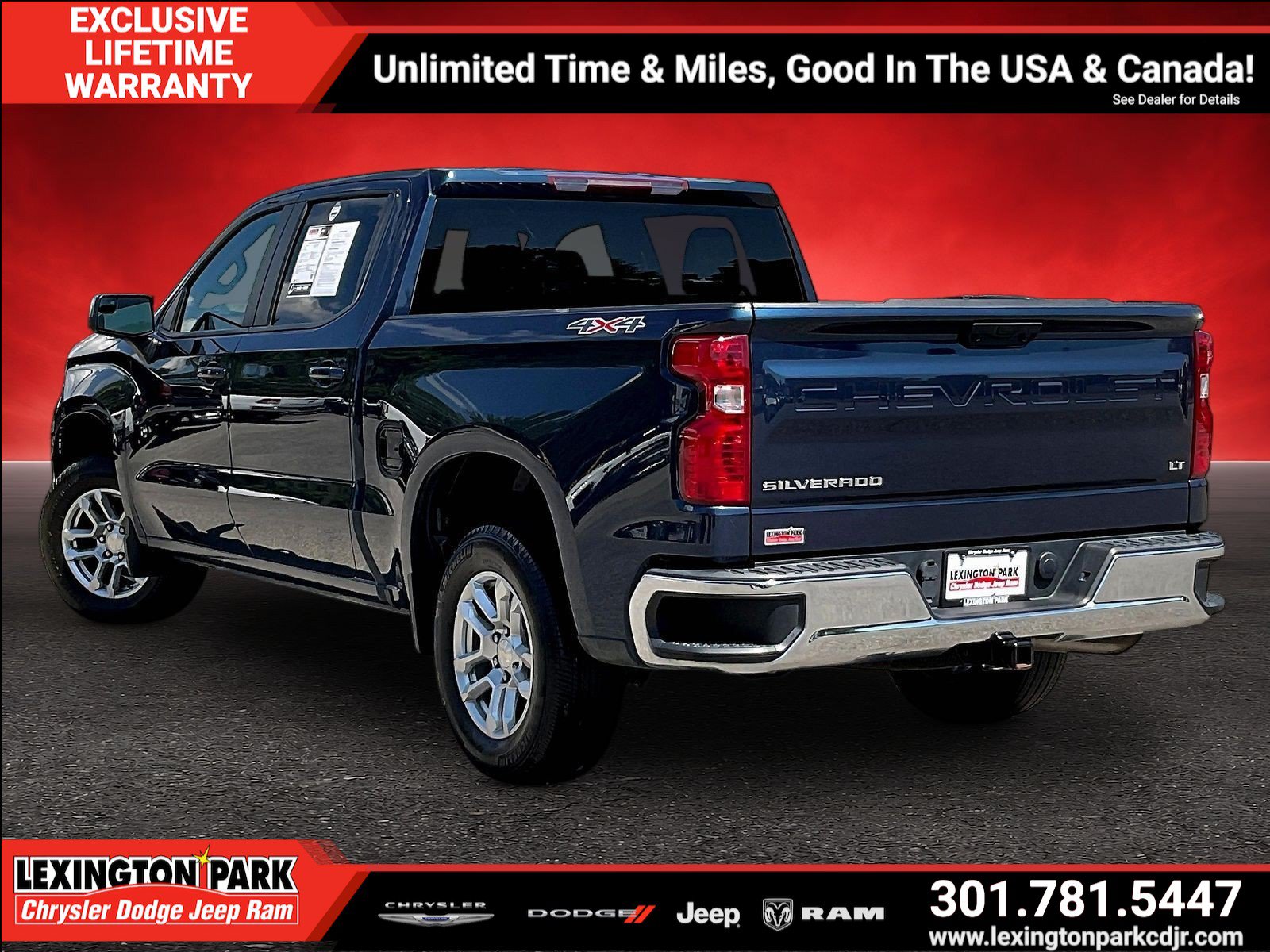 Used 2022 Chevrolet Silverado 1500 LT AWD/4WD image 4