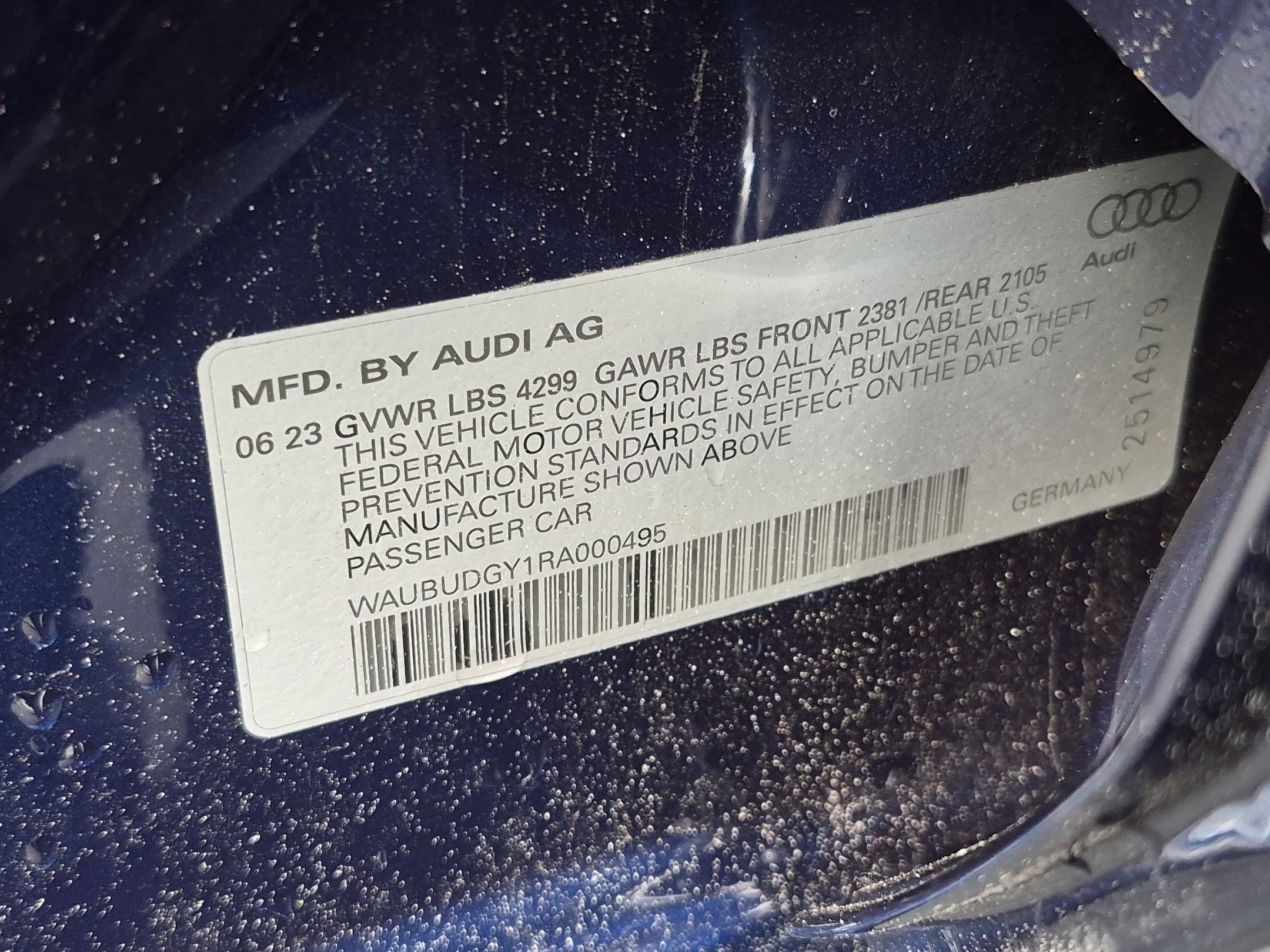 Used 2024 Audi A3 2.0T Premium Plus w/ Premium Plus Package FWD image 36