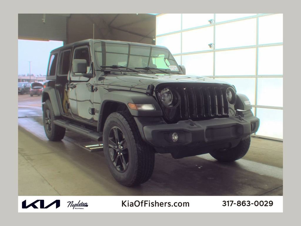 Used 2022 Jeep Wrangler Unlimited Sport image 1