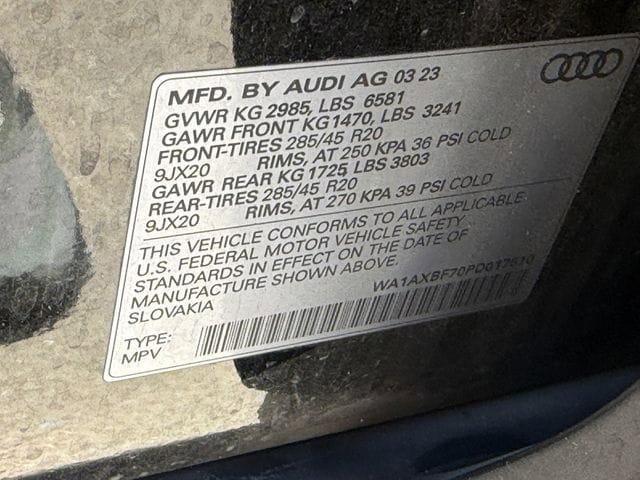 Used 2023 Audi Q7 3.0T Premium w/ Convenience Package AWD/4WD image 31