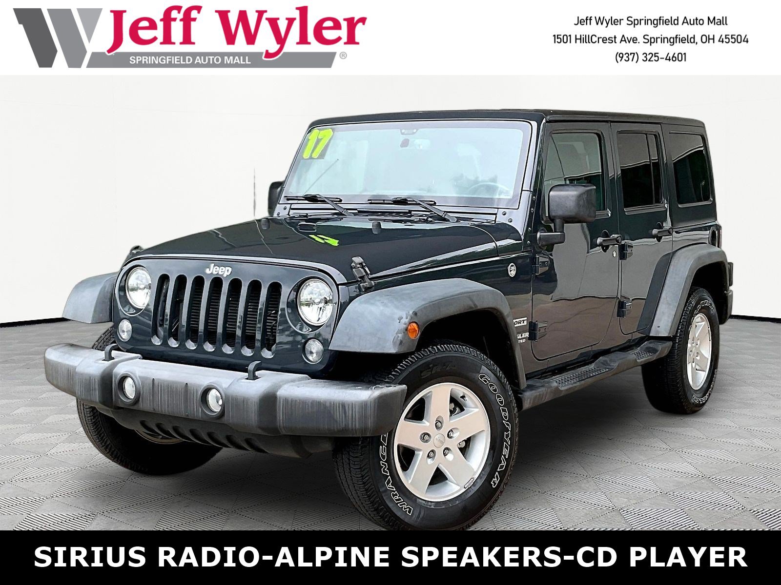 Used 2017 Jeep Wrangler Unlimited Sport w/ Quick Order Package 24S AWD/4WD video 1
