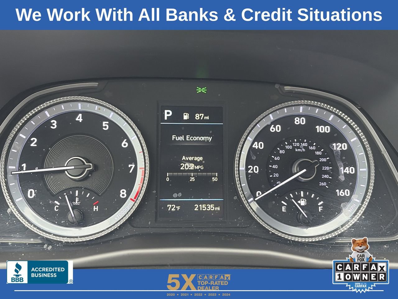 Used 2023 Hyundai Sonata SEL w/ Preferred Accessory Package FWD image 24