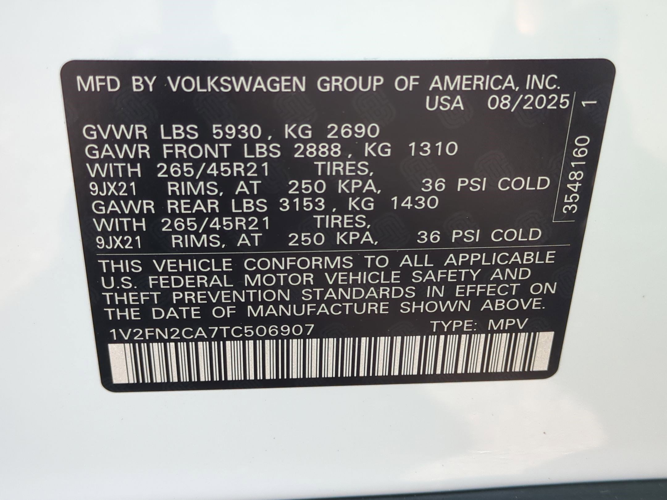 New 2026 Volkswagen Atlas SEL Premium R-Line image 21