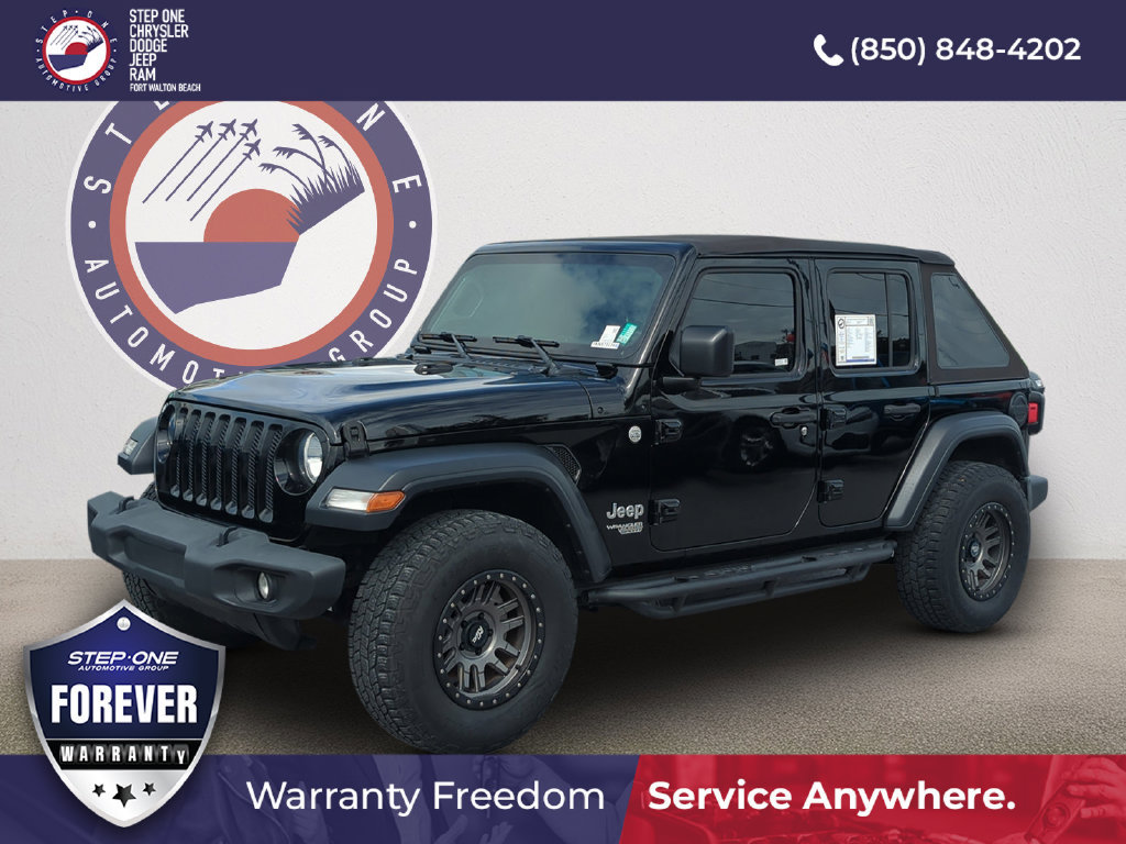 Used 2019 Jeep Wrangler Unlimited Sport S AWD/4WD image 2