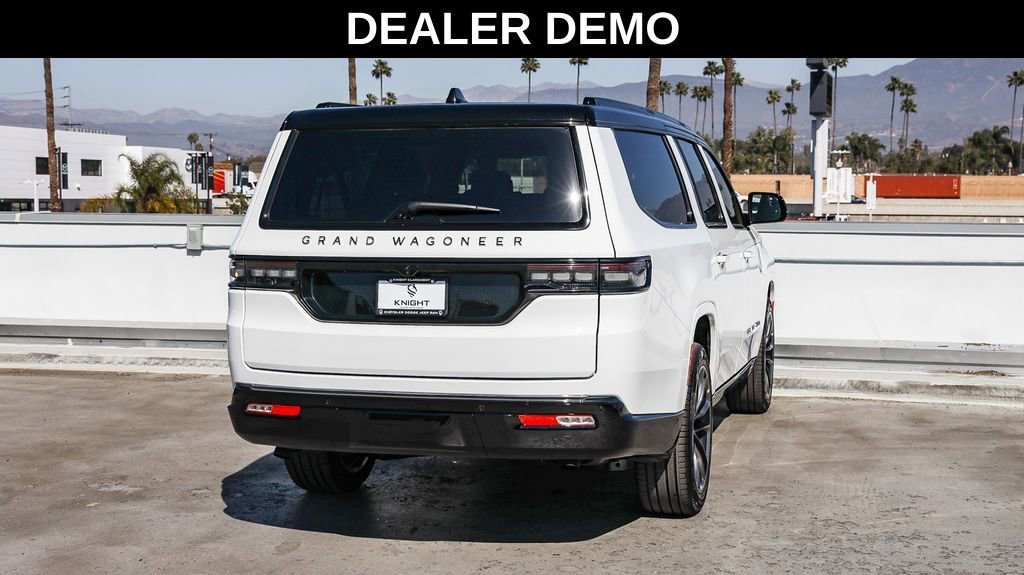 New 2025 Jeep Grand Wagoneer L Series II Obsidian w/ Quick Order Packagew 28T image 8