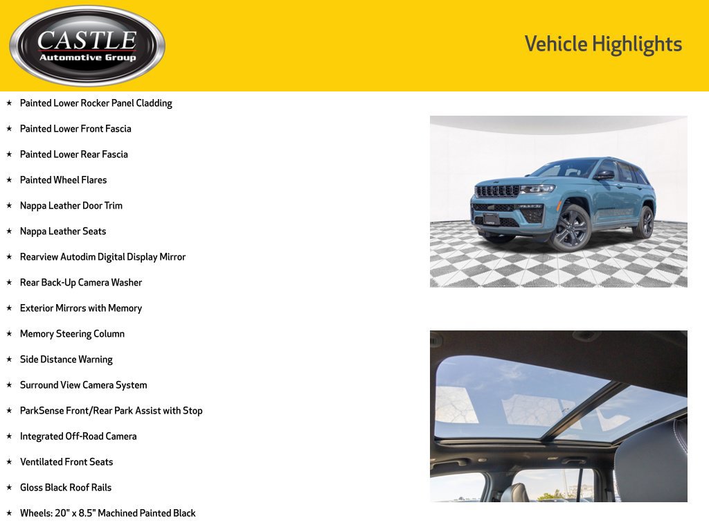 New 2027 Jeep Grand Cherokee Limited AWD/4WD image 10