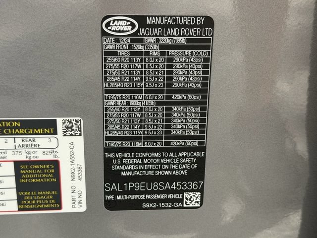 Used 2025 Land Rover Range Rover Sport SE AWD/4WD image 24