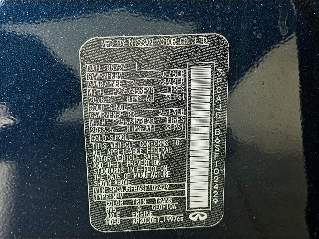 Used 2025 INFINITI QX50 Sport w/ Cargo Package image 36