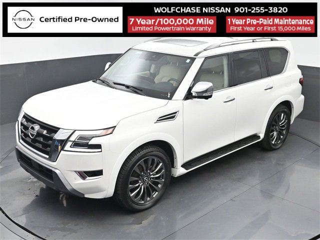 Certified 2024 Nissan Armada Platinum w/ Captain's Chairs Package image 30