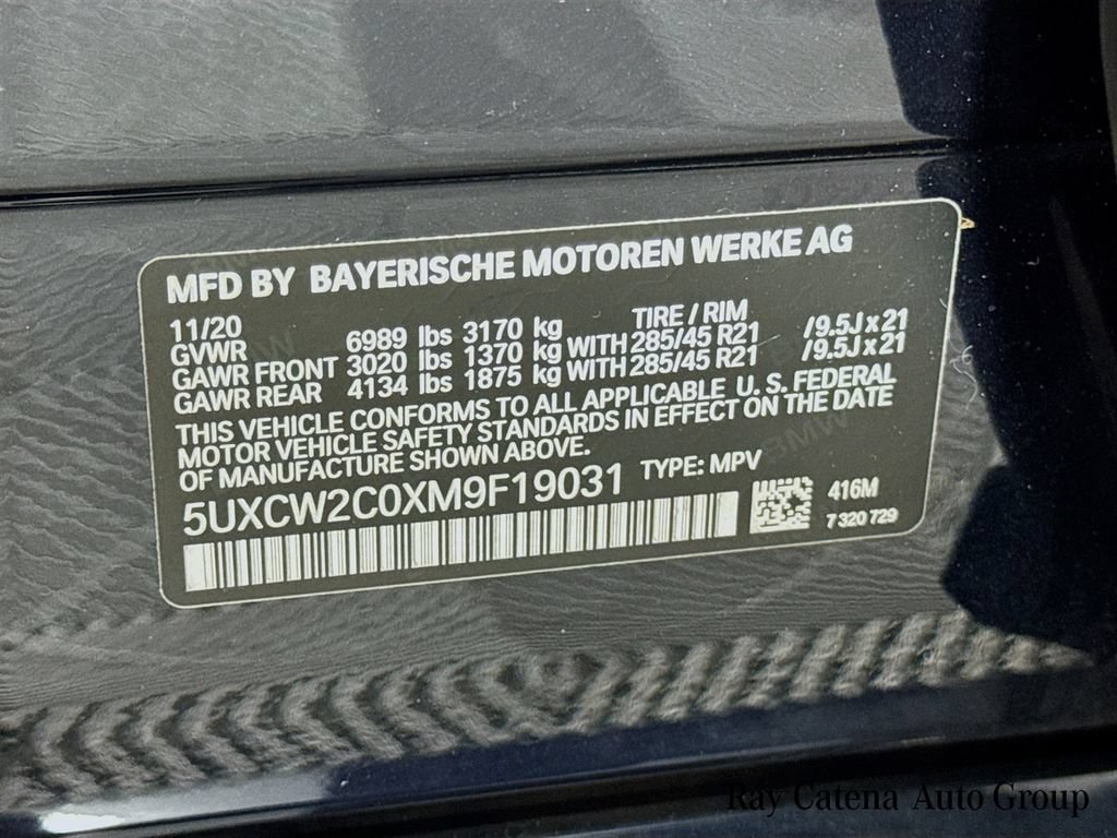 Used 2021 BMW X7 xDrive40i w/ M Sport Package AWD/4WD image 34
