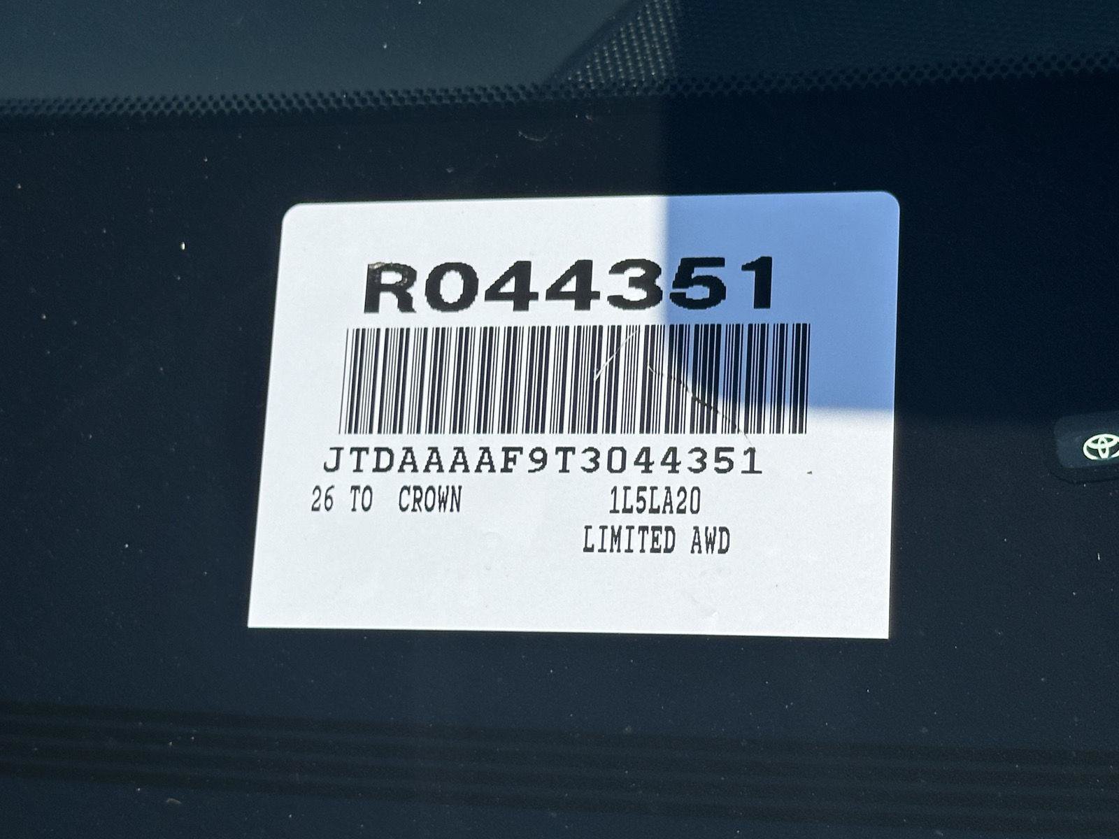 Used 2026 Toyota Crown AWD/4WD image 14