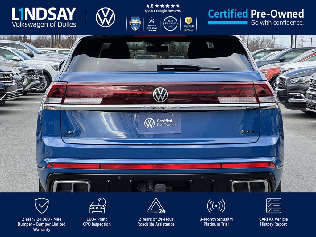 Certified 2025 Volkswagen Atlas Cross Sport SEL Premium R-Line image 6