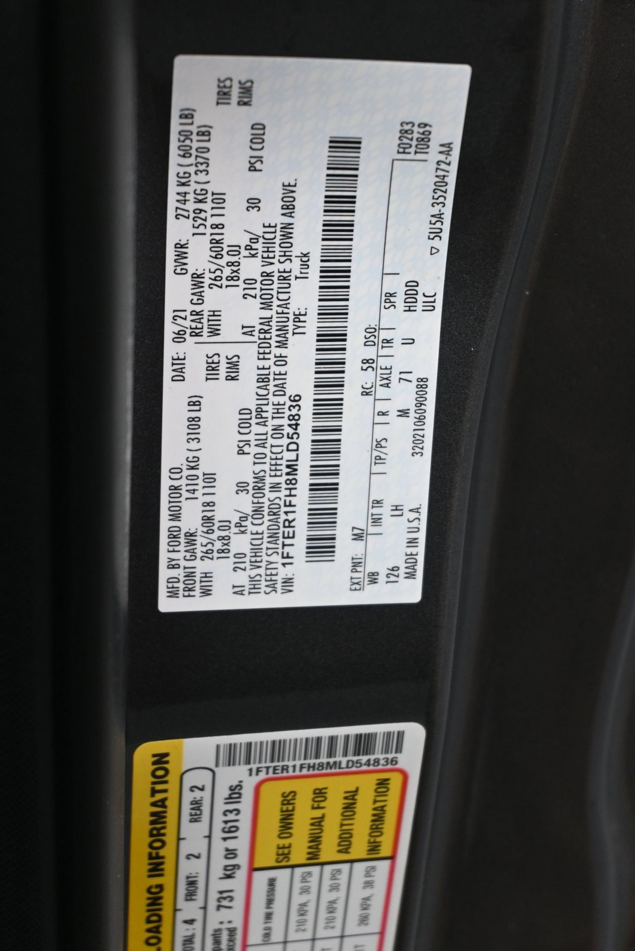 Used 2021 Ford Ranger XL w/ Equipment Group 101A High AWD/4WD image 22