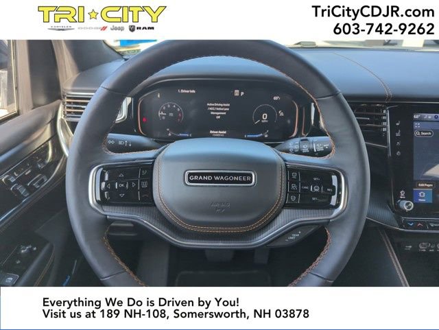Used 2023 Jeep Grand Wagoneer Series III w/ Quick Order Packagew 28T image 18