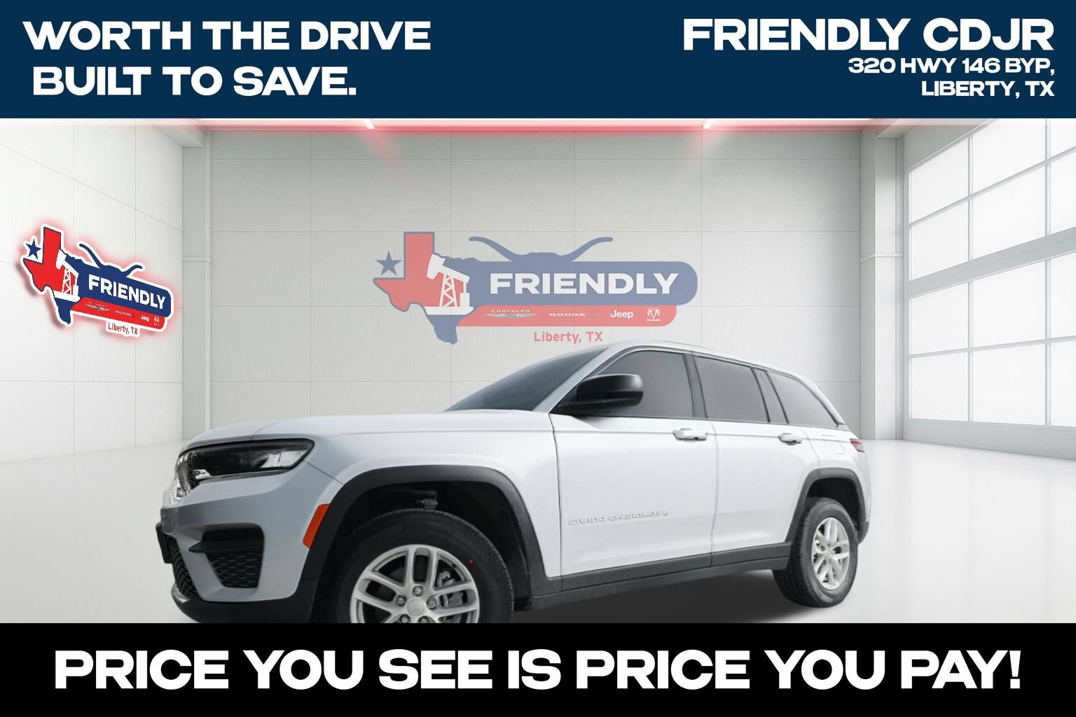 New 2026 Jeep Grand Cherokee Laredo X AWD/4WD image 1