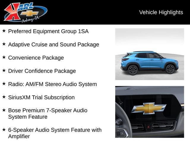 New 2026 Chevrolet TrailBlazer ACTIV w/ Convenience Package AWD/4WD image 3
