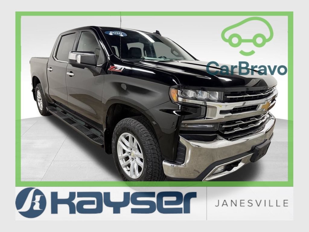 Certified 2019 Chevrolet Silverado 1500 LTZ w/ LTZ Convenience Package AWD/4WD image 1