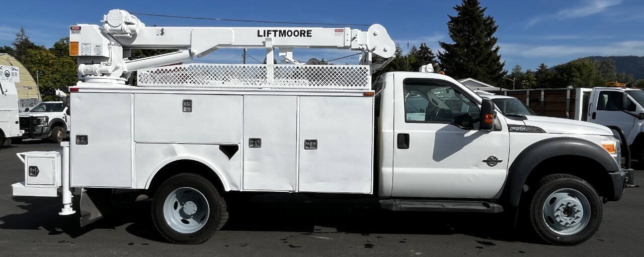 Used 2012 Ford F550 4x4 Regular Cab Super Duty w/ Payload Upgrade Pkg image 4