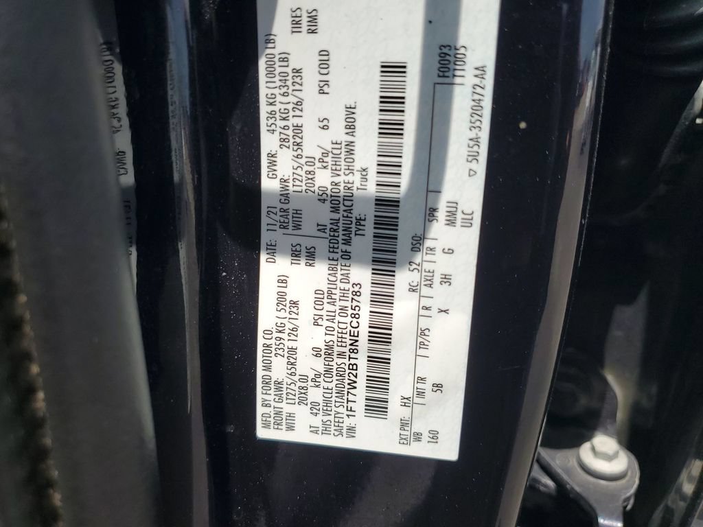 Used 2022 Ford F250 Lariat w/ Black Appearance Package AWD/4WD image 41