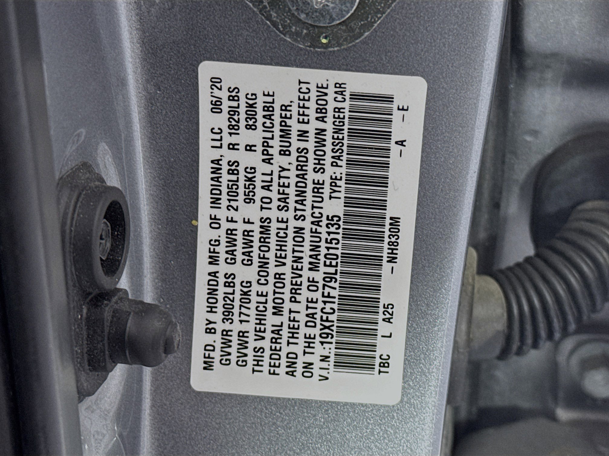 Certified 2020 Honda Civic EX-L image 31