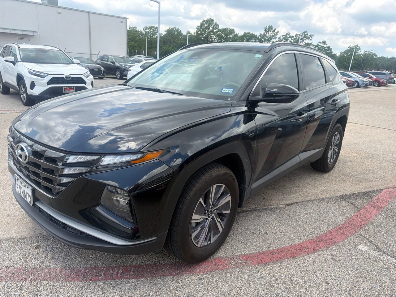 Used 2022 Hyundai Tucson Blue AWD/4WD image 1