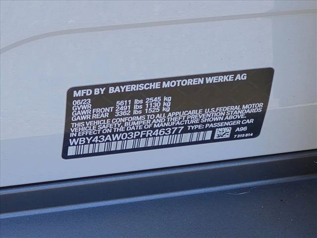 Certified 2023 BMW i4 eDrive35 w/ Premium Package RWD image 26