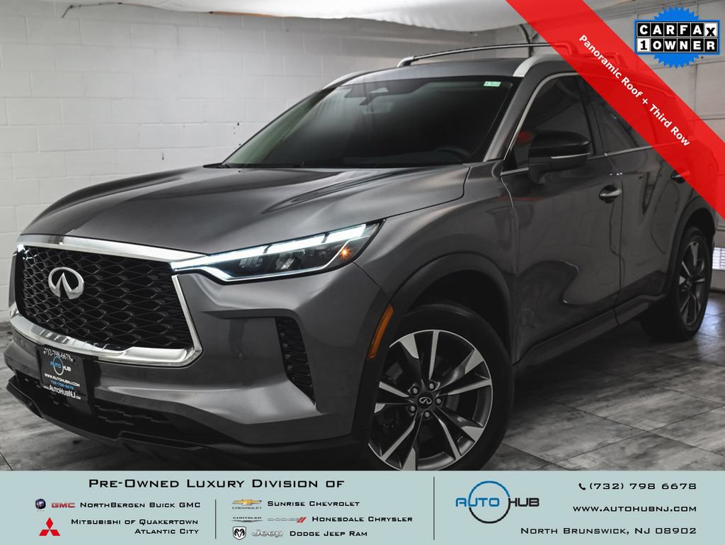 Used 2023 INFINITI QX60 Luxe w/ Cargo Package AWD/4WD image 1