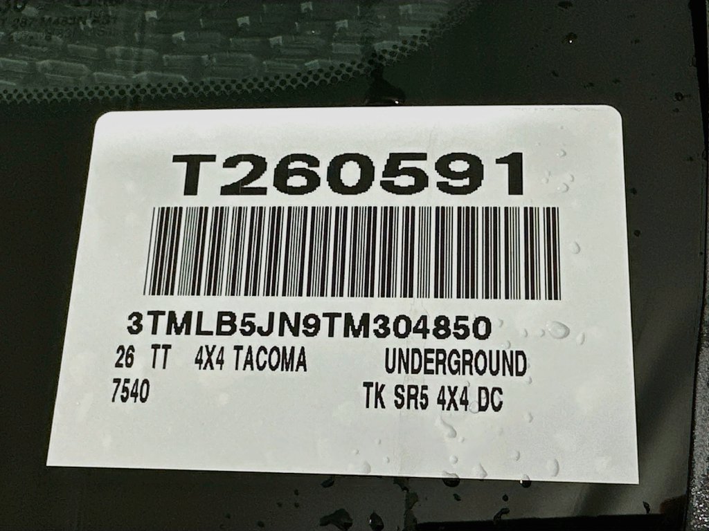 New 2026 Toyota Tacoma SR5 AWD/4WD image 17