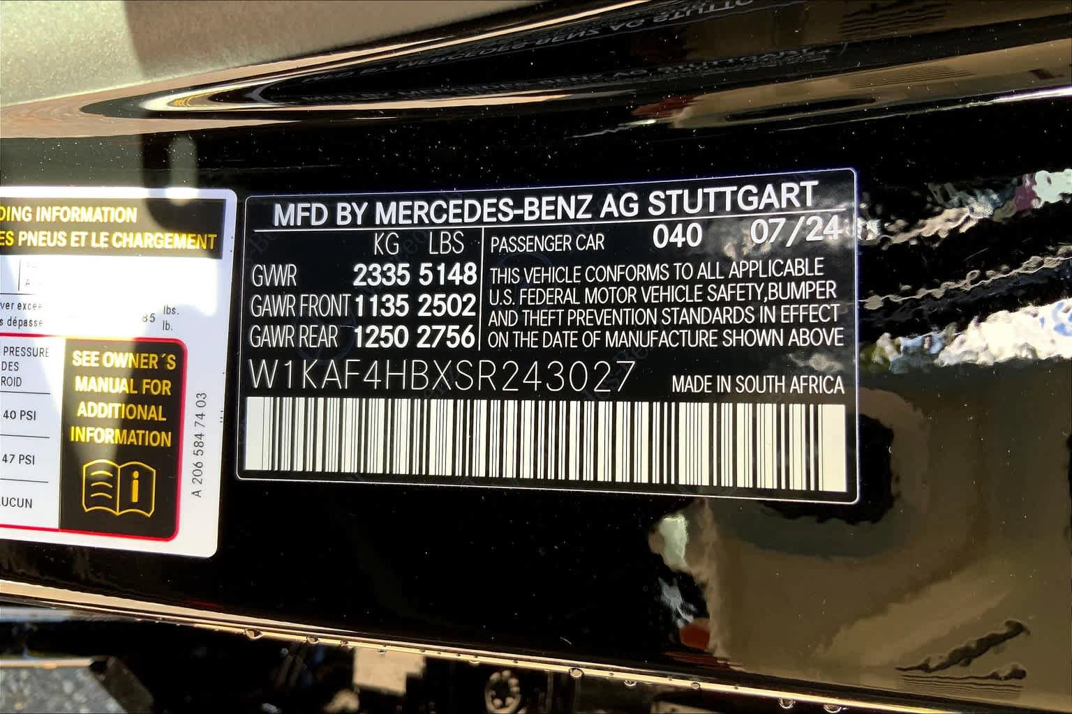 New 2025 Mercedes-Benz C 300 4MATIC Sedan image 25