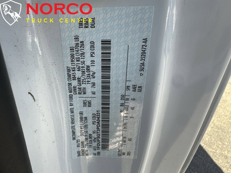 Used 2023 Ford F550 2WD Regular Cab Super Duty image 25