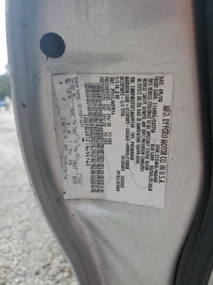 Used 2001 Mercury Sable LS Premium FWD image 12