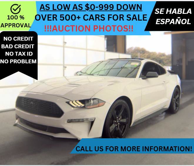 Used 2021 Ford Mustang Coupe w/ Equipment Group 101A RWD image 1