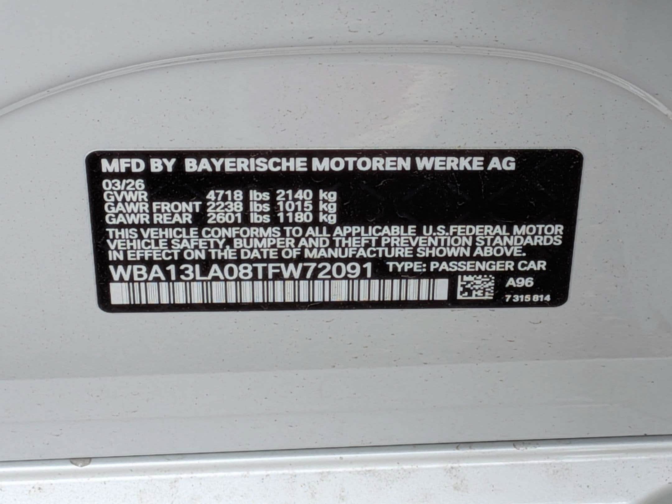New 2026 BMW 330i Sedan w/ M Sport Package RWD image 41