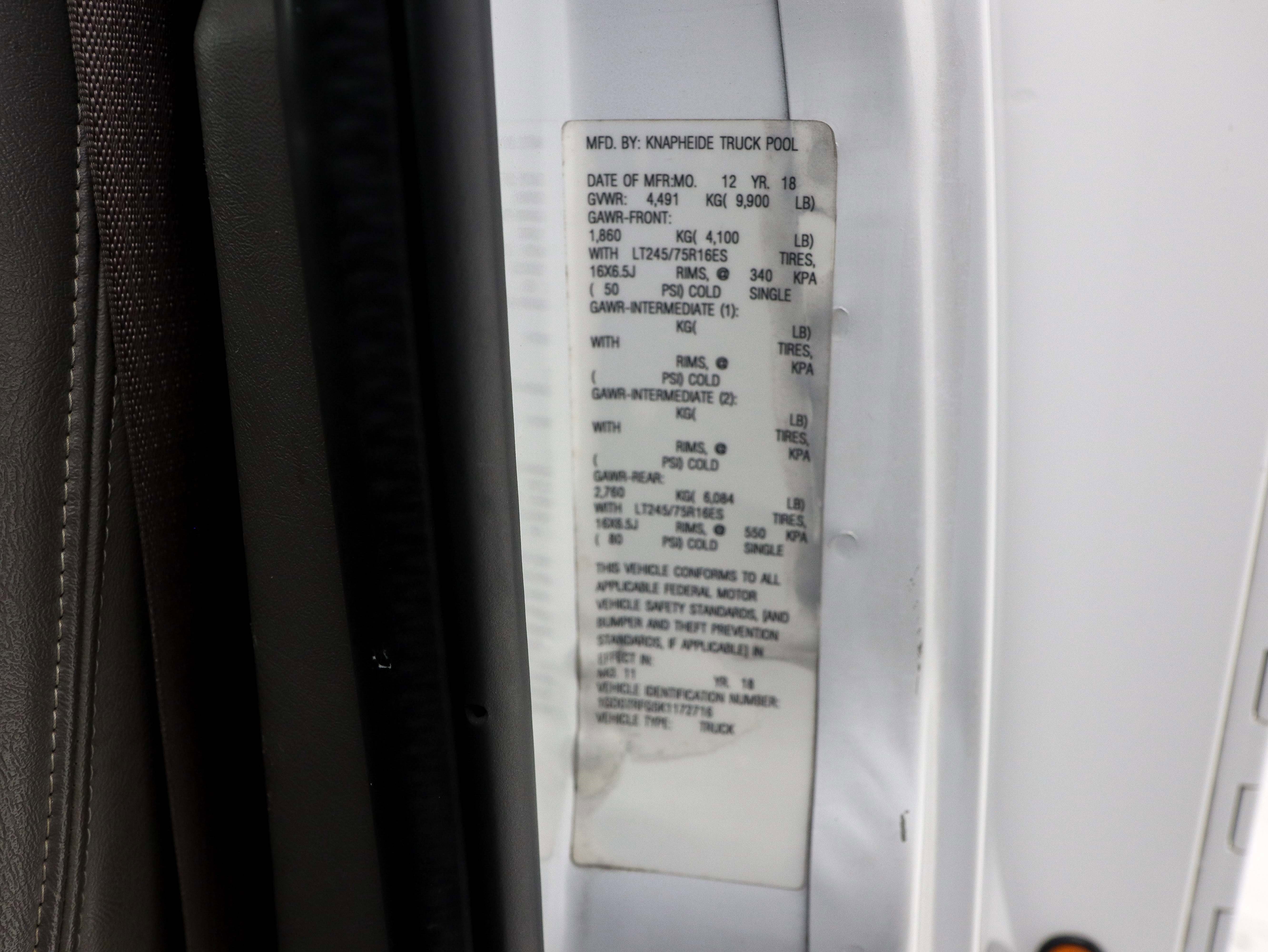 Used 2019 GMC Savana 3500 w/ Power Convenience Package image 32