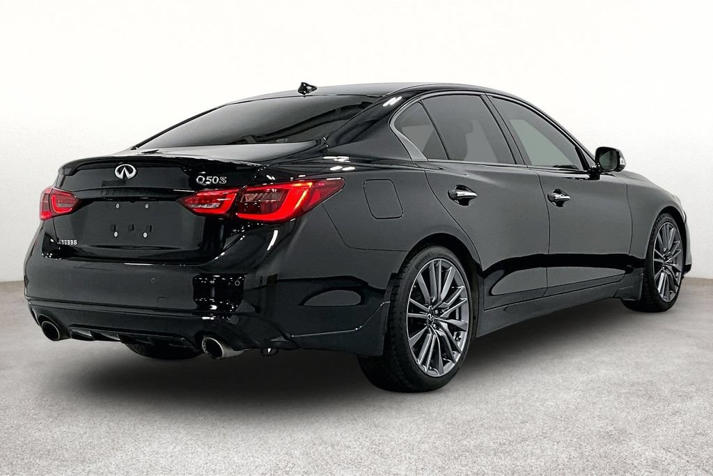 Used 2023 INFINITI Q50 Red Sport 400 RWD image 2
