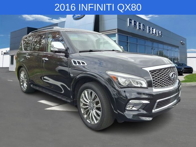 Used 2016 INFINITI QX80 4WD w/ Deluxe Technology Package